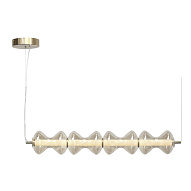 SL6136.223.01 Светильник подвесной ST-Luce золото/коньячный LED 1*22W 3000K СПАЙН 500_191_2949369